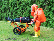 Wózek do transportu pacjenta na noszach EL3000 - 4