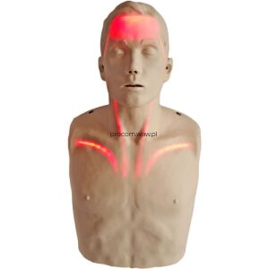 Fantom RKO do nauki resuscytacji z czerwonym światłem LED Amoul Man